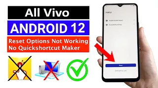 All Vivo ANDROID 12 - FRP BYPASS {No Set Screen Lock/No Reset Options}✅ No PC Required!