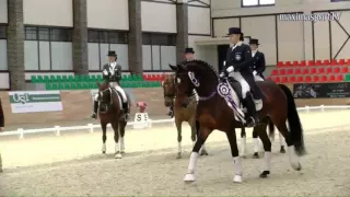 Международные соревнования по выездке CDI - 3*/2* в Maxima Stables 25-28 февраля 2016. Награждение