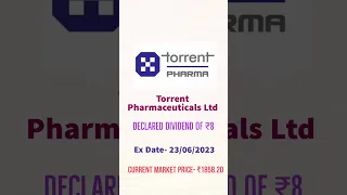 Torrent Pharma Ltd Dividend