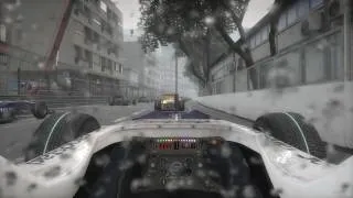 F1 2010 - Monaco, Legend Mode in Full Rain (PC - Highest Settings)