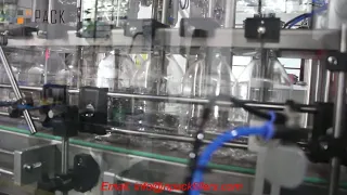 Automatic Hand Sanitizer Gel Liquid Filling Machine