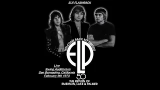 Emerson Lake & Palmer Live Feb 9 1974 Swing Auditorium San Bernadino California