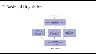 6.2. Basics of Linguistics, Fundamentals of Cognitive Neuroscience Course, Session 6, Part 2