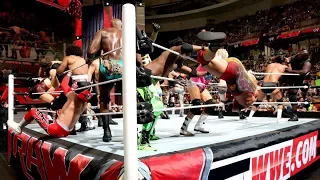 LUCHA COMPLETA  20 Man Battle Royal Campeonato Estadounidense En Español Latino