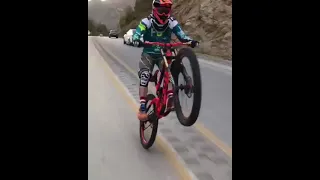 Insane Downhill Bike Manual Ride 🔥🤯
