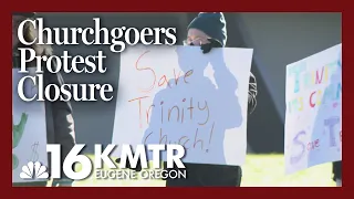 Churchgoers Protest Over Sudden Closure of Trinity United Methodist Church