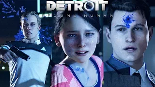 [4K] DETROIT BECOME HUMAN - The Hostage: All Possible Outcomes (PS4 Pro) @ 2160p ✔