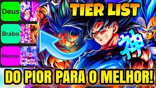 TIER LIST 2023 ATUALIZADA! DRAGON BALL LEGENDS