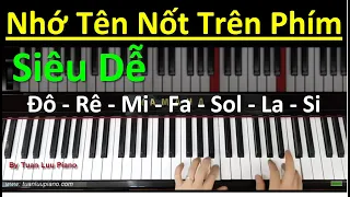 ✅ # 36 | Cách Nhớ Tên Nốt Trên Phím Piano Siêu Dễ | Nhớ Nốt Trên Phím Piano | Tuấn Lưu Piano |