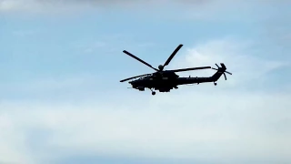 Вертолет МИ-28.  Авиасалон "МАКС 2017 " Жуковский