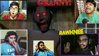 Indian Gamers React To GRANNY! Funny Movements | BeastBoyShub,RawkneeGames,PoorGamerClan,Hitesh KS |