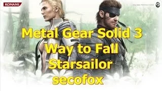 Metal Gear Solid 3:Way to fall Starsailor,Subtitulada
