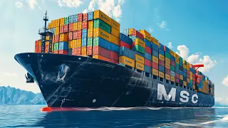 INSIDE the World's LARGEST Container Ship