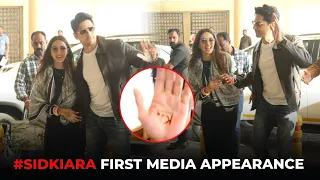 Newlywed Sidharth Malhotra & Kiara Advani Make Their FIRST Appearance As Man & Wife