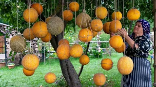 This Is How We Store Melons 🍈 for a Whole Year 📆 Without Sugar and Freezing ❄️