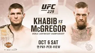 UFC 229 - Прямая трансляция боя Хабиб Нурмагомедов VS Конор Макгрегор