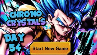 Chrono Crystal Guide!!! - Starting A Free To Play Account In DragonBall Legends  (Day 54)