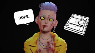 Trickster whispers, "Dope," When Closing the Hatch - Dead by Daylight