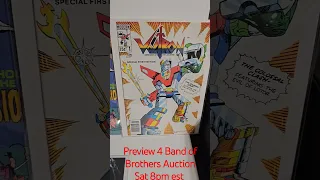 band of Brothers Auction Preview Part 4 Sat 8pm est #comics #comicbooks #cgc #marvel