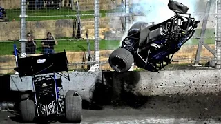 Dirt track racing worst crashes #1