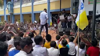 (Lassana Lokaye - Gypsies) performing on children’s day at St. Joseph Vaz College