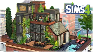 INDUSTRIAL PENTHOUSE 🎨 | The Sims 4 Speedbuild | No CC