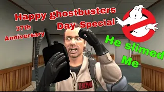 HAPPY GHOSTBUSTERS DAY 37th anniversary special g.mod recreation he slimed me.READ DESCRIPTION👇.