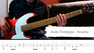 Justin Timberlake - Senorita - Bass Cover & Tabs