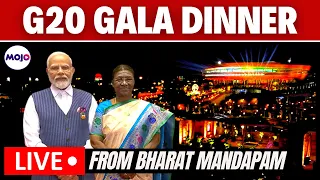 G20 Summit Gala Dinner LIVE | President Murmu, PM Modi receive world leaders at Bharat Mandapam