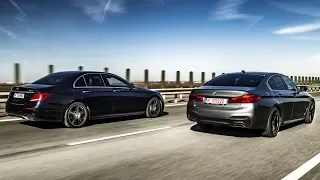 2018 Mercedes E400 4MATIC vs 2018 BMW 540i xDrive