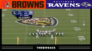 Absolute Bizarre Ride of a Game! (Browns vs. Ravens 2007, Week 11)