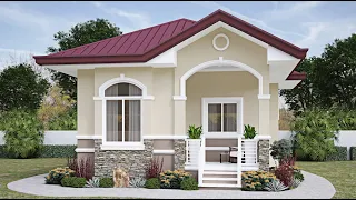 BUNGALOW HOUSE DESIGN - SIMPLE HOUSE 60 SQM. / 646 SQFT.