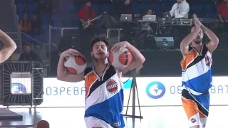 Шоу французьких данкерів-акробатів Barjots Dunkers | Матч зірок 2019