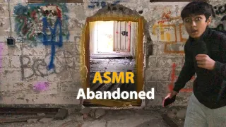 ASMR in a Abandoned Pool house..