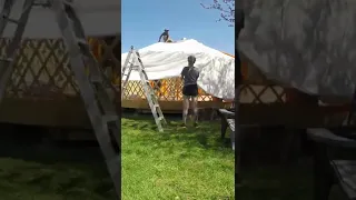 Part 2: Yurt Set-Up Time-lapse