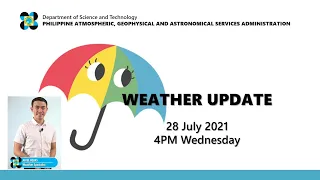 Public Weather Forecast Issued at 4:00 PM July 28, 2021