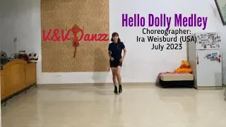 Hello Dolly Medley - Line Dance (Choreo : Ira Weisburd)