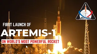 Nasa’s Artemis 1, most powerful rocket in history, blasts off to moon