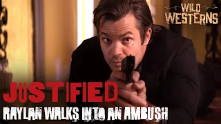 Justified | Marshal Raylan Walks Into An Ambush (ft. Timothy Olyphant) | Wild Westerns