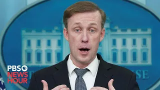WATCH: White House holds briefing with advisor Jake Sullivan, responds to claims of security threat