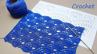 👍100% ХИТ! СУПЕР УЗОР крючком вязание для начинающих CХЕМА УЗОРА  EASY Pattern Crochet for beginners