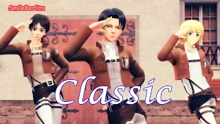 【進撃のMMD】 Classic (Eren Levi Armin)