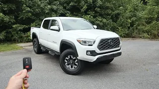 2021 Toyota Tacoma TRD Offroad: Start Up, Test Drive, Walkaround and Review