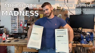 Micro-ATX Madness! Early 2000's systems teardown and test!