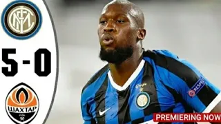 Inter Milan Vs Shakhtar Donetsk 5-0 ||Highlight and Goals||