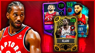 INSANE Toronto Raptors Team Builder In NBA Live Mobile!