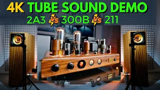 2A3 vs 300B vs 211 - Which Single Ended Tube Amplifier is for you?