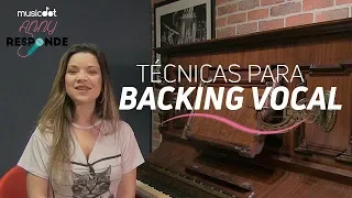 Como fazer BACKING VOCAL: Anny Responde