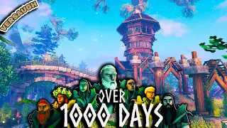 Valheim - How 7 Players  Built 3 MOST GORGEOUS Villages in Over a 1000 Days (Movie)