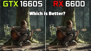 GTX 1660 SUPER vs RX 6600 in 2023 - Test In 6 Games 1080p
